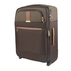 Walizka kabinowa poszerzana Samsonite Streamlife - olive / cognac