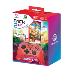 Pad Oniverse Astralite Mira Red do PC Nintendo Switch Android iOS Bezprzewodowy Niebieski + gra