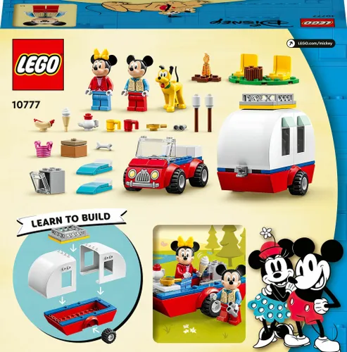 LEGO 10777 Disney Mickey and Friends - Myszka Miki i Myszka Minnie na biwaku