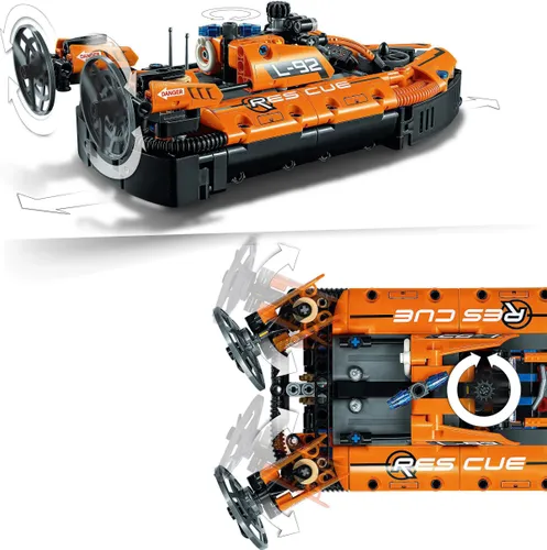 LEGO Technic спасательный корабль на воздушной подушке (42120)