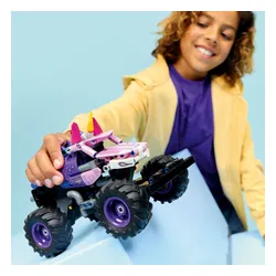 KLOCKI LEGO TECHNIC 42220 Monster Jam Sparkle Smash, zestaw klocków +7 lat