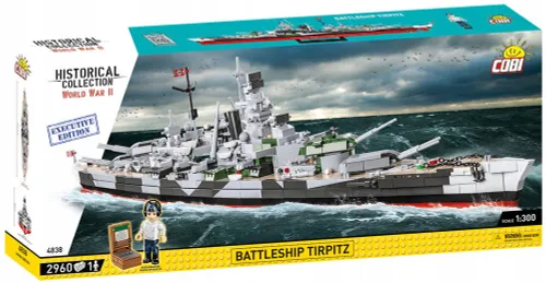 Конструктор COBI Battleship Tirpitz - Executive Edition COBI-4838