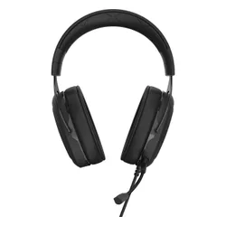 Słuchawki przewodowe z mikrofonem Corsair HS50 Pro Stereo Carbon CA-9011215-EU Nauszne Czarny