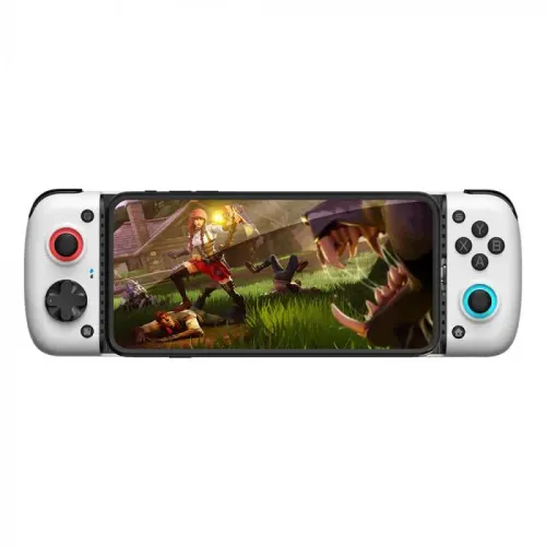 Pad GameSir HRG8582 X3 Type-C Mobile Gaming z uchwytem na telefon dla Android Przewodowy Biały