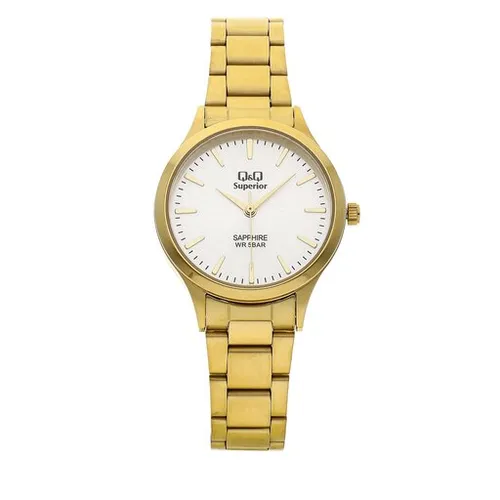 Q &amp; Q Saatler S279-001 Gold / Gold