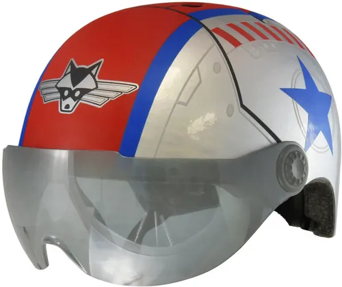 Kask rowerowy RASKULLZ Flying Ace Wielokolorowy dla Dzieci (rozmiar S)