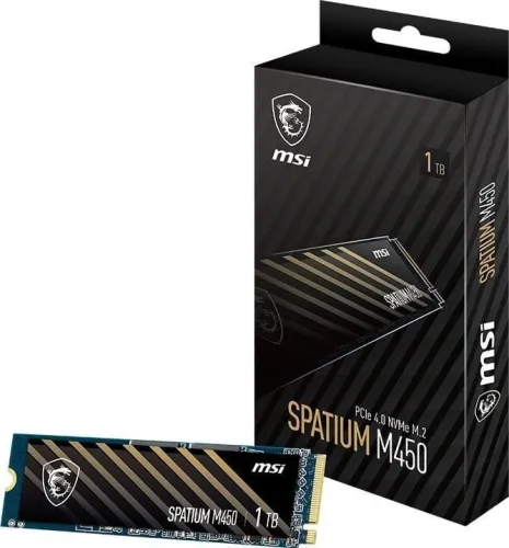 Dysk MSI Spatium M450 V1 1TB PCIe Gen4 x4