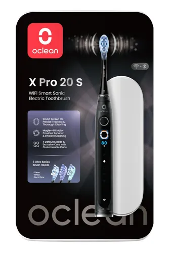 Szczoteczka soniczna Oclean X Pro 20 Set Czarny