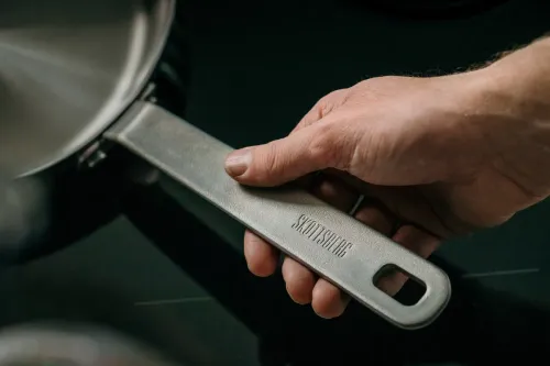 SKOTTSBERG Stainless Steel 28 cm - patelnia / wok ze stali nierdzewnej