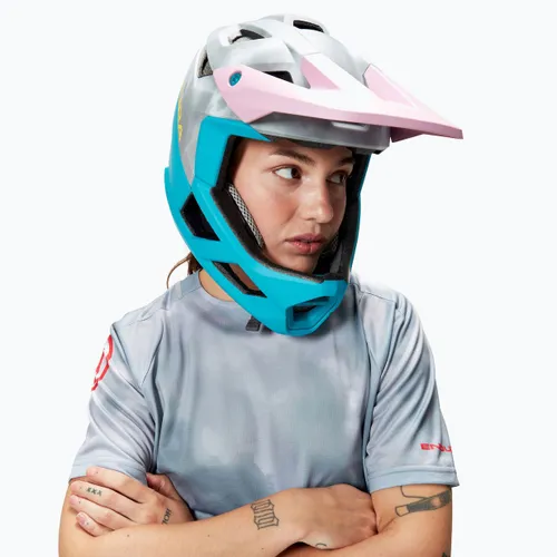 Kask rowerowy Endura MT500 Full Face MIPS dreich grey