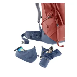Plecak trekkingowy Deuter Aircontact X 60+15 SL damski - redwood/ink