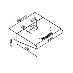Okap MPM 61-PX-70 Biały