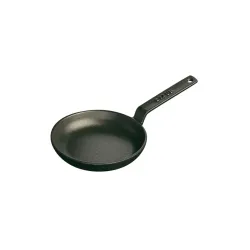 STAUB Small 12 cm czarna - patelnia żeliwna