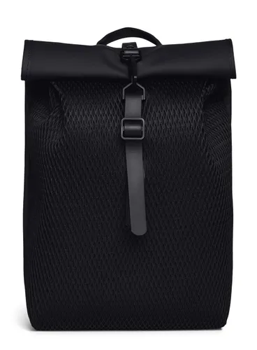 Рюкзак для велоспорта Rains Rolltop Rucksack Mesh Mini-black