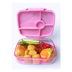 Lunchbox głęboki 5-komorowy Yumbox Go Bento Box - Sydney pink