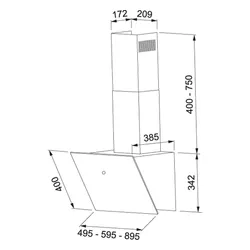 Вытяжка Franke FVT 905 WH A Белый