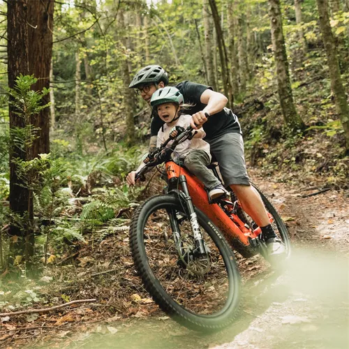 Siodełko na ramę z kierownicą KIDS RIDE SHOTGUN Pro Seat + Handlebar Combo