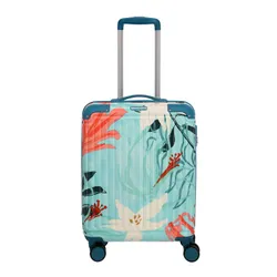 Чемодан Travelite Cruise Trolley S Print - turquoise lily