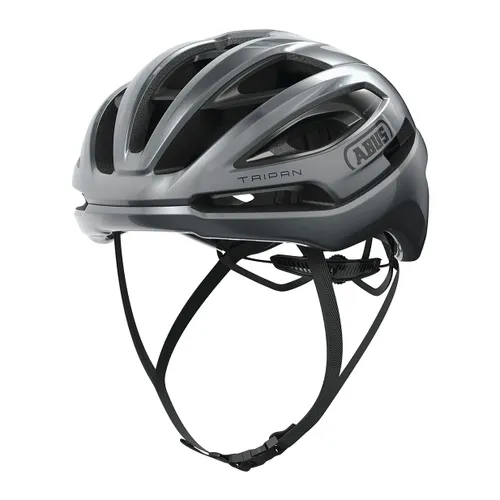 Kask rowerowy ABUS Taipan LED graphite silver