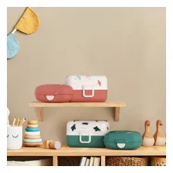 Lunchbox śniadaniówka Monbento MB Gram - green penguin