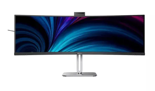 Monitor Philips 49B2U5900CH/00 z kamerą internetową Windows Hello 49" 5K VA 75Hz 4ms Zakrzywiony