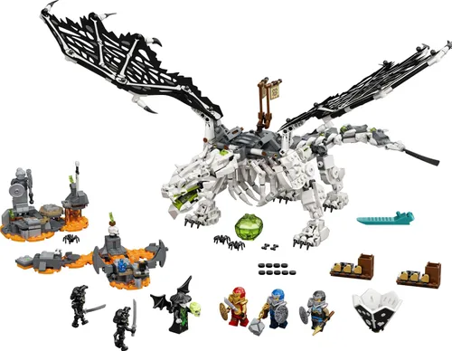 Конструктор Lego Ninjago Дракон скелета колдуна (71721)