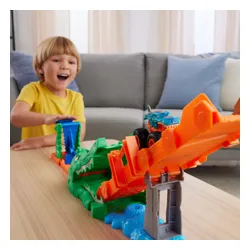 Tor Hot Wheels Monster Trucks Rajdowe wyzwanie Paszcza Krokodyla JJN45