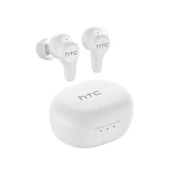 Słuchawki bezprzewodowe HTC Wireless Earbuds Plus Dokanałowe Bluetooth 5.0 Biały