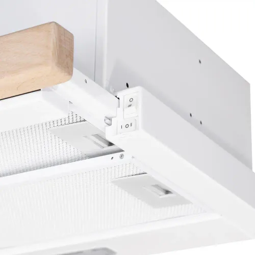 Okap Akpo WK-7 Light Wood Eco 50 Biały