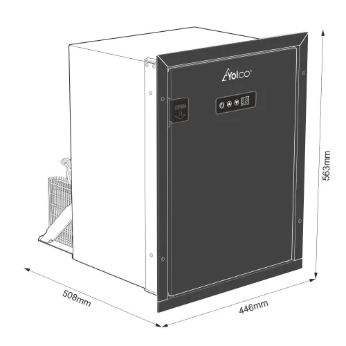 Lodówka Yolco QL40 36l