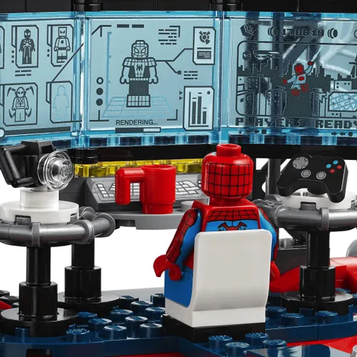 Конструктор Lego Marvel Spider-Man атака на убежище Человека-Паука (76175)