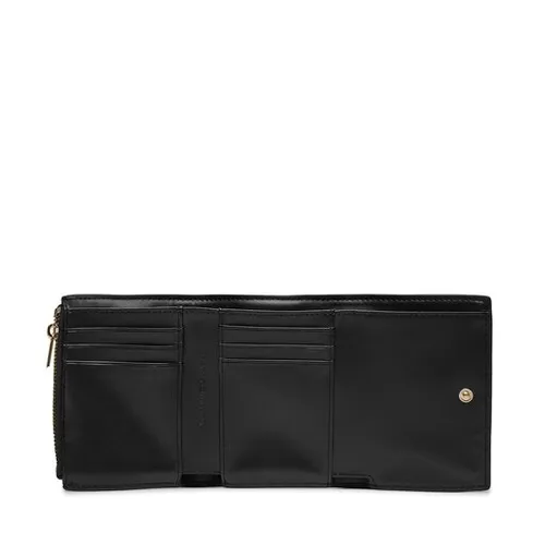 Маленький женский кошелек Tommy Hilfiger Th City Med Flap Wallet AW0AW15746 Black BDS