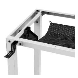 Stelaż Ultradesk UPLIFT Elektrycznie regulowana rama biurka Biały
