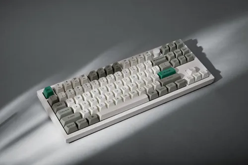 Klawiatura KEYCHRON Q3 Max Wireless Switch Gateron Jupiter Banana Biało-szaro-zielony