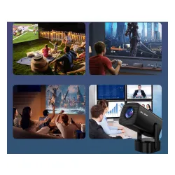 Projektor BLOW Cinema SOUND HD Ready Wi-Fi Bluetooth Android TV Przenośny z Etui