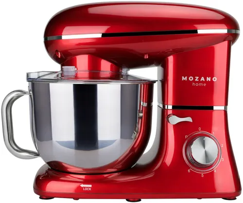 Robot kuchenny planetarny MOZANO Rob 02 1400W z blenderem kielichowym Czerwony