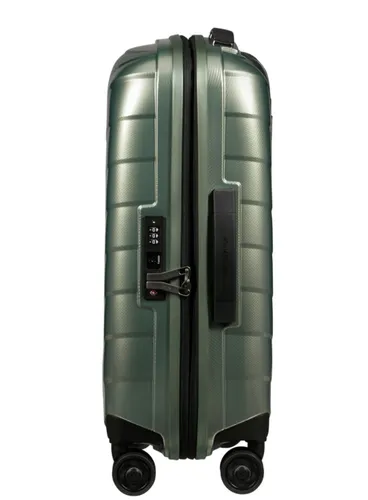 Маленький расширяемый чемодан Samsonite Attrix 55 см (23/26 см) - basil green