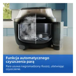 Air fryer Philips Ovi NA547/07 2000W 7,2l Aplikacja mobilna Gotowanie na parze