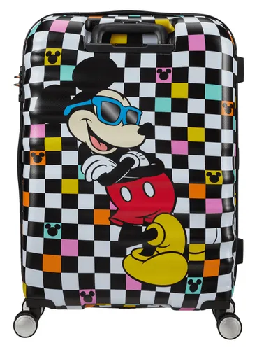 Walizka średnia American Tourister Wavebreaker Disney - Mickey Check