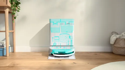 Robot sprzątający Bosch Spotless 2 Advanced + BCR2P2WXAB Funkcja mopowania Stacja oczyszczająca Tworzenie mapy pomieszczenia 67dB