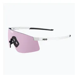 Okulary przeciwsłoneczne Koo Nova white matt/photochromic pink