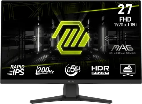 Monitor MSI MAG 272FDE 27" 1920x1080px IPS 200Hz 0.5 ms [GTG]