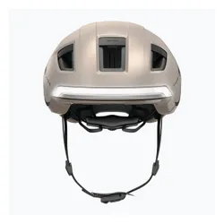 Kask rowerowy z kierunkowskazami ABUS Hyp-E champagne gold