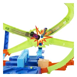 Tor Hot Wheels Stunt Tracks Hipersfera kraks JMG48