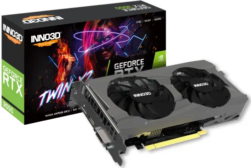 Karta graficzna Inno3D GeForce RTX 3050 Twin X2 6GB GDDR6 96bit DLSS