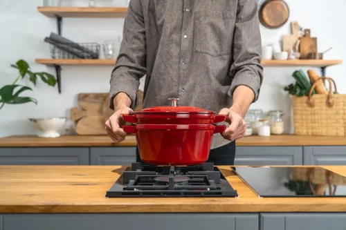 Zestaw garnków Staub 40508-384-0 Indukcja Żeliwo 3 elementy