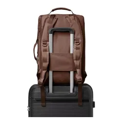 Plecak podróżny średni Puccini Jetzy - brązowy