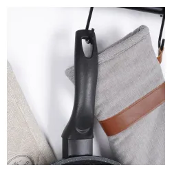 Patelnia granitowa nieprzywierająca GRANDE ONE CZARNA 20 cm