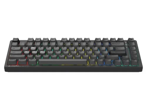 Klawiatura gamingowa A4Tech Bloody MS76 BLMS Magnetic magnetyczna szara