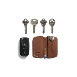 Skórzane etui na klucze Bellroy Key Cover (third edition) - hazelnut